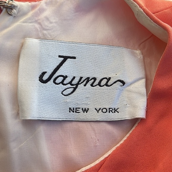 Jayna New York Orange cream blend Dresse Size Large - Picture 7 of 8